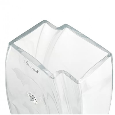 Vaza stiklinė Krosno Diamond Collection (15*8 H32.5cm) 4