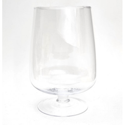Vaza stiklinė (D17 H28cm) 1