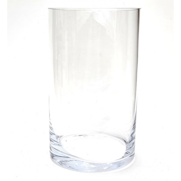 Vaza stiklinė (D15 H20cm)