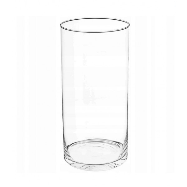Vaza stiklinė (D10 H30cm)