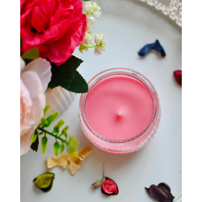 Žvakė aromatinė Bispol Pink flowers (18val.) 3