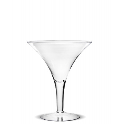 Vaza stiklinė Martini (D25.5 H30)