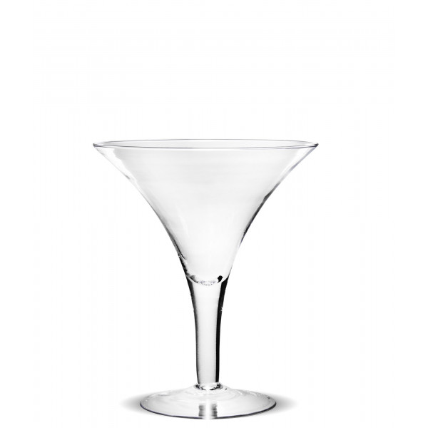 Vaza stiklinė Martini (D25.5 H30)
