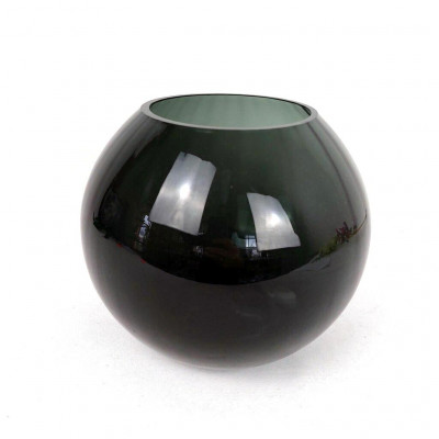Vaza stiklinė (D19 H20cm)