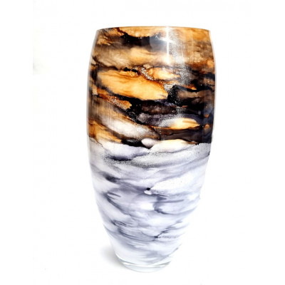Vaza stiklinė VanderGroff (D21 H38.5cm)