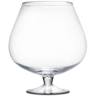 Vaza stiklinė (D21 H24cm) 1