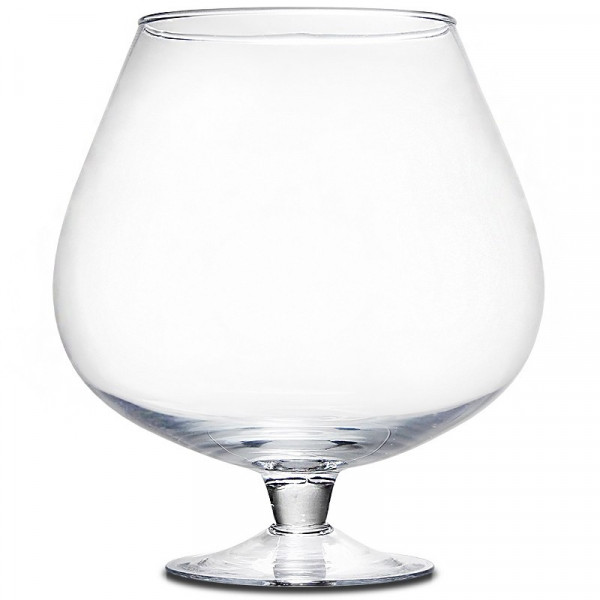 Vaza stiklinė (D21 H24cm)