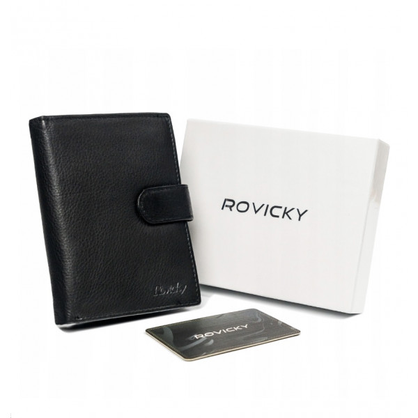 Vyriška piniginė Rovicky RFID (13*10*2.5cm)