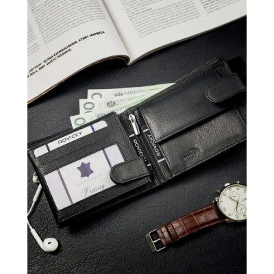 Vyriška piniginė Rovicky RFID (10.5*12*3cm) 7