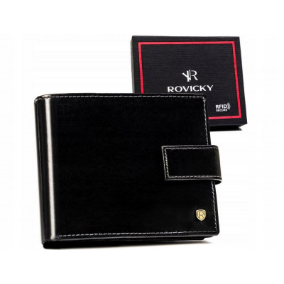 Vyriška piniginė Rovicky RFID (10.5*13*3cm) 1