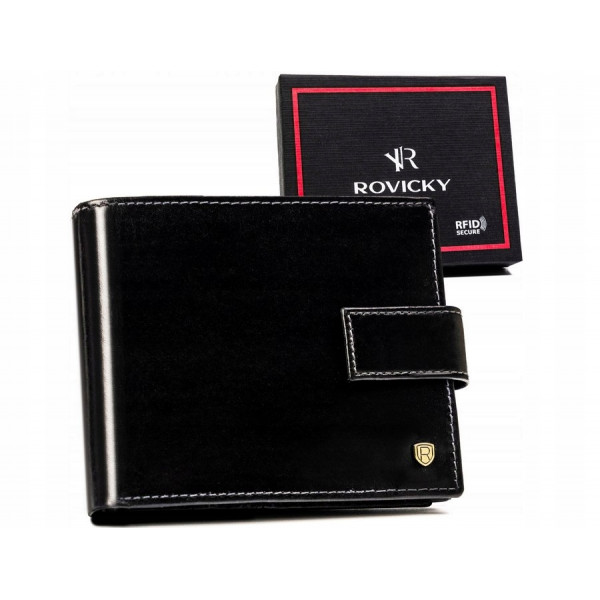 Vyriška piniginė Rovicky RFID (10.5*13*3cm)