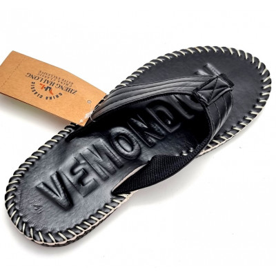 Šlepetės per pirštą Vemondion juodos (39d) 4