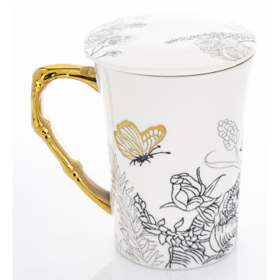 Puodelis su sieteliu Queen Isabell P24-07102 (350ml) 6