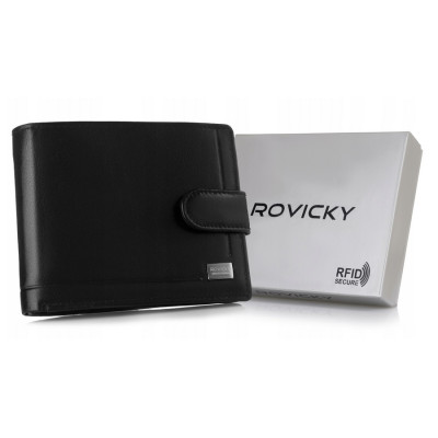 Vyriška piniginė Rovicky RFID (9.5*12.5*2.5cm) 1