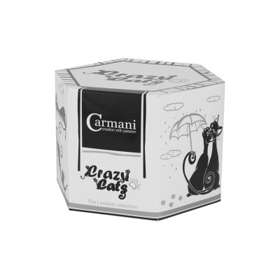 Puodelis Carmani Crazy Cats (500ml) 4