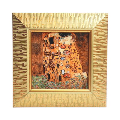 Paveikslas G. Klimt "Bučinys" 1