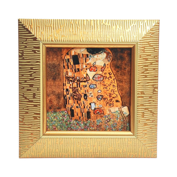 Paveikslas G. Klimt "Bučinys"